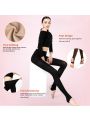 80D Velvet Silk Anti-hooking Leg Pantyhose Treading Foot Bottom Socks (2 pairs)