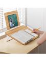 Desktop Reading Rack With Double-layer Writing Board Support