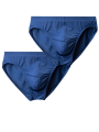 Mulberry Silk Modal Ice Silk Antibacterial Triangular Underwear Medium Waist Large Size
