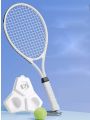 Single-Player Tennis Trainer With Elastic String For Self-Practice