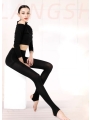 80D Velvet Silk Anti-hooking Leg Pantyhose Treading Foot Bottom Socks (2 pairs)