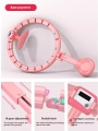 Won't Fall off The Hula Hoop Intelligent Lazy Fat-burning Beauty Waist Thin Waist God Device Belly Aggravation Weight Loss