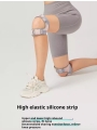 Upper And Lower High Resilience Silicone Strips Professional Knee Supports