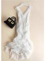 Seaside Vacation Mulberry Silk Long Dress