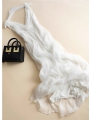 Seaside Vacation Mulberry Silk Long Dress