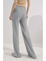Loose Outer Wear Water Wave Patterned Belly Support Maternity Straight Leg Pants