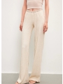 Loose Outer Wear Water Wave Patterned Belly Support Maternity Straight Leg Pants