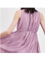 Maternity Silky Textured Loose A Hem Tank Dress