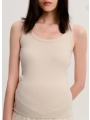 Maternity Bottom Vest, Outer Slim, Inner Camisole, Sleeveless Top
