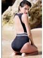 Backless One-piece Swimsuit