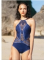 Sensational Backless Lace Strappy Swimwear for Beach Vacation Spa