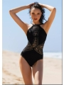 Sensational Backless Lace Strappy Swimwear for Beach Vacation Spa
