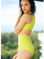 High Neck High Waist Sports Separate Bikini