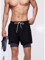Sun Protection Hydrophobic Skin Friendly Quick Dry Plus Size Swimming Shorts