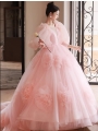 Light Luxury High-end French Wedding Pink Evening Dresses