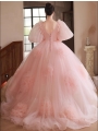 Light Luxury High-end French Wedding Pink Evening Dresses