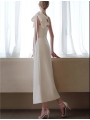 Light Luxury One Shoulder Split Long Gown Dresses