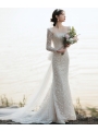 Simple Princess Style Sexy Fishtail Wedding Dress