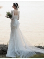 Simple Princess Style Sexy Fishtail Wedding Dress