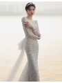 Simple Princess Style Sexy Fishtail Wedding Dress