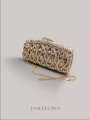 Light Luxury Small Handbag, Vintage Sparkle And Diamonds Handbag