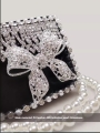Mini Lipstick Bag Bow Decoration Small Bag