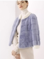 Colorful Mink Jacket For Women, Whole Mink, Genuine Mink Fur, Short Style