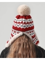 Ethnic Style Knitted Woolen Hat, Fluffy And Thickened For Warmth, Perfect For Cycling With Ear Protectors And Cold Resistance