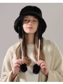 Plush Fisherman Hat, Winter Thickened And Warm Ear Flap Cap