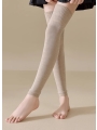 Over-The-Knee Socks, Made Of Pure Cotton Yarn, Knee-Protecting Leggings, Slimming, Extended, And Widened Leg Covers, High-Cut Long Socks