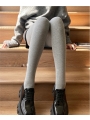 Outerwear Fleece-Lined Thickened Leggings,Insulated Cotton-Padded Trousers,Ultimate Winter Warmth