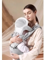 All-in-One Lightweight Baby Carrier: Waist Belt, Baby Backpack, & Seat - The Ultimate Parenting Aid