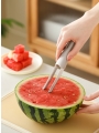 3-in-1 Multi-functional Fruit Slicer & Stainless Steel Watermelon Opener for Home Use
