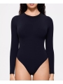 Women's High-Elastic, Figure-Hugging, Sexy Round-Neck Body-Shaping One-Piece