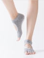 Anti-Slip Open-Toe And Open-Back Toe Socks