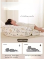 Breastfeeding Ramp Mat - Infant Milk Vomiting Prevention Ramp Pillow for Babies - Milk Spillage and Choking Prevention Pillow - Lie-Down Cushion for Newborns - Breastfeeding Pillow