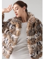 Cat's Original Color Imported Mink Coat, Short Style, Young and Fashionable Fur Jacket