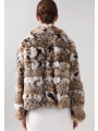 Cat's Original Color Imported Mink Coat, Short Style, Young and Fashionable Fur Jacket