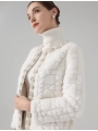 Chanel-Style Mink Coat, Short Fashionable Fur Coat