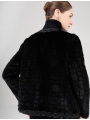 Chanel-Style Mink Coat, Short Fashionable Fur Coat