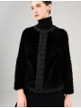 Chanel-Style Mink Coat, Short Fashionable Fur Coat