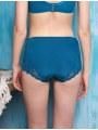 Comfortable & Smooth Lace Panties with Elastic Mid-Rise