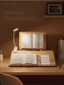 Desktop Reading Rack With Double-layer Writing Board Support
