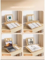 Desktop Reading Rack With Double-layer Writing Board Support