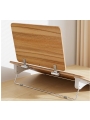 Desktop Reading Rack With Double-layer Writing Board Support