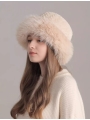 Fisherman's Hat, Winter Warm Ear Flap Fat To Make Your Face Look Smaller, Thermal And Thickened Plush Bucket Hat