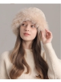 Fisherman's Hat, Winter Warm Ear Flap Fat To Make Your Face Look Smaller, Thermal And Thickened Plush Bucket Hat
