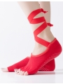 Five-Finger Toe Dance Socks （Lace-Up Style）
