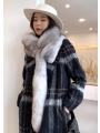 Fur Stole Scarf, Featuring an Entire Fox, Double-sided and Thickened Fox Fur Muffler