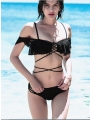 Lace Bikini 3-Point Strappy Swimsuit